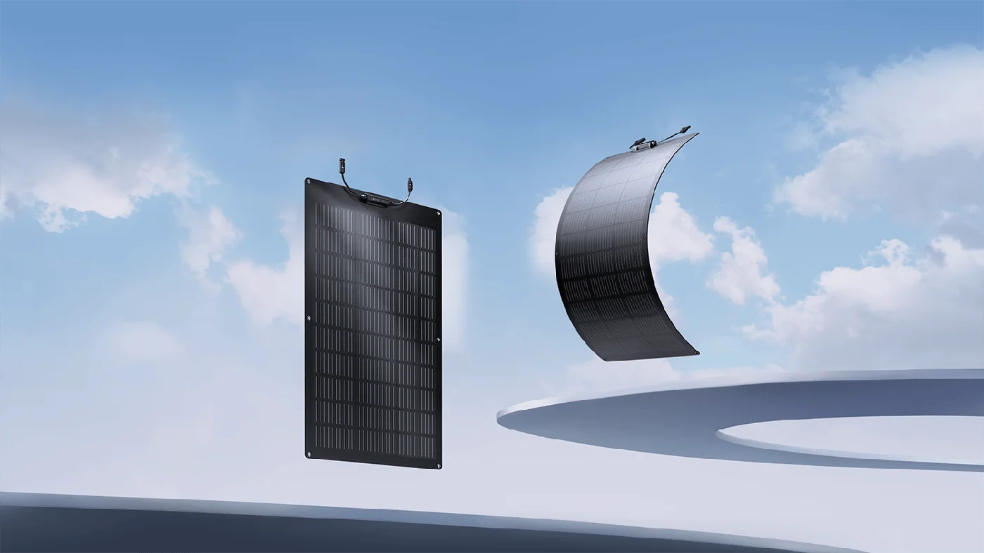 Гибкая солнечная панель EcoFlow 100 Вт — материал 1