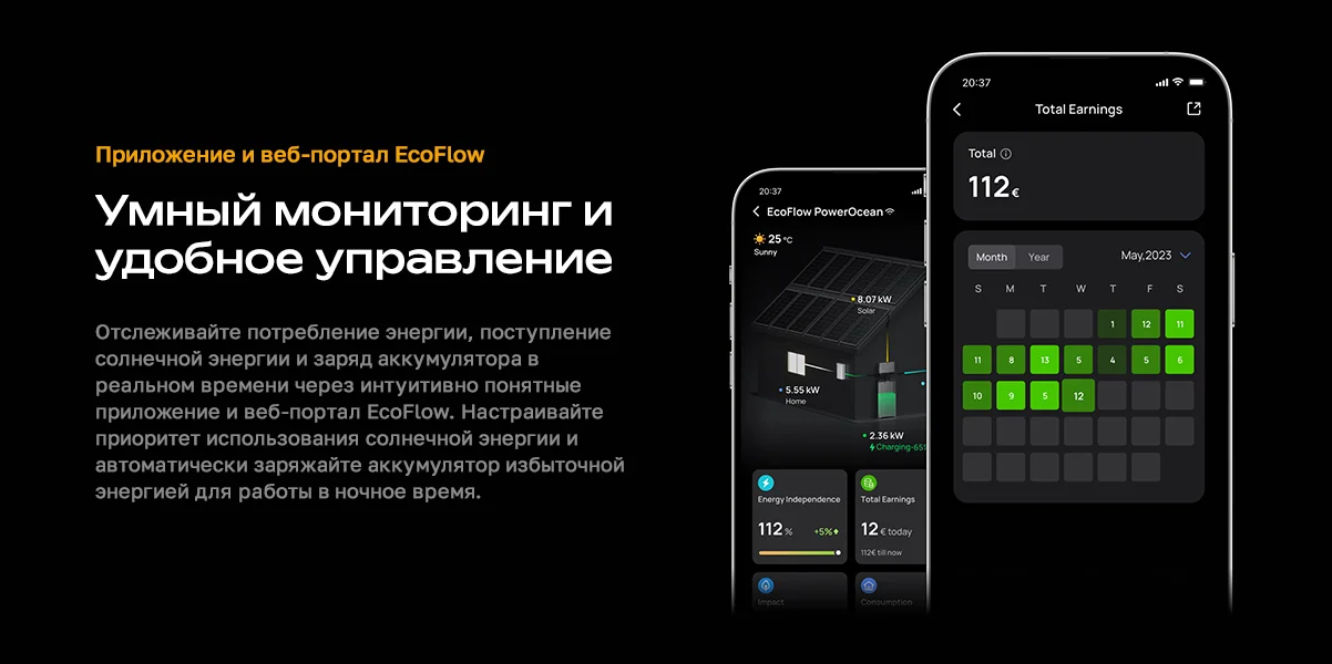 Трехфазная система энергоснабжения EcoFlow Power Ocean 5 кВтч — материал 10