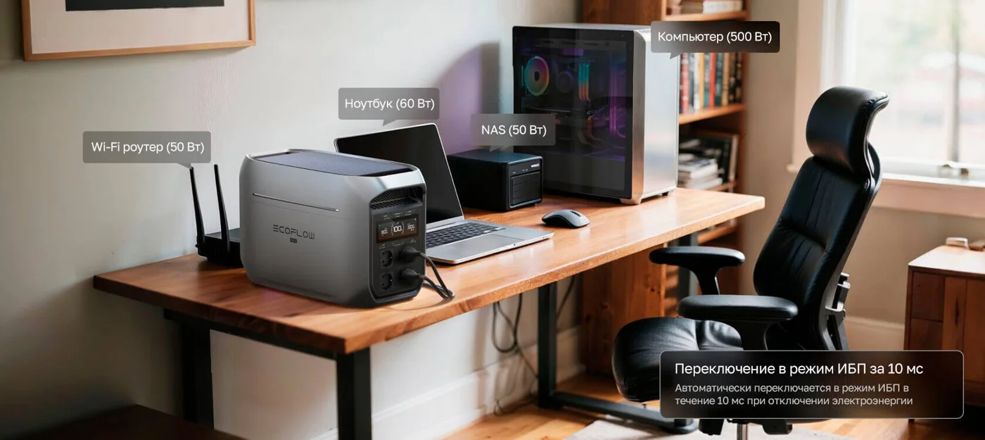Портативная зарядная станция EcoFlow DELTA 3 Max Plus (2048 Втч) — материал 6