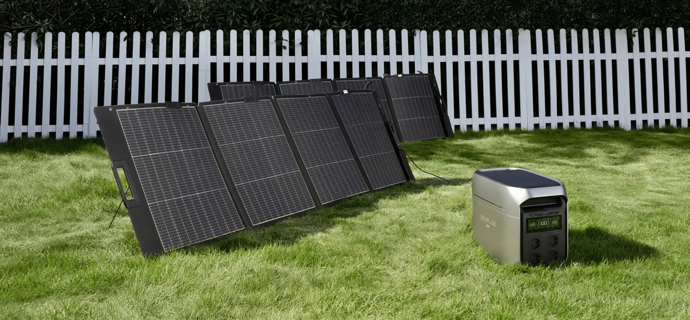 Cолнечная панель складная облегченная двусторонняя EcoFlow 220 Вт — материал 3