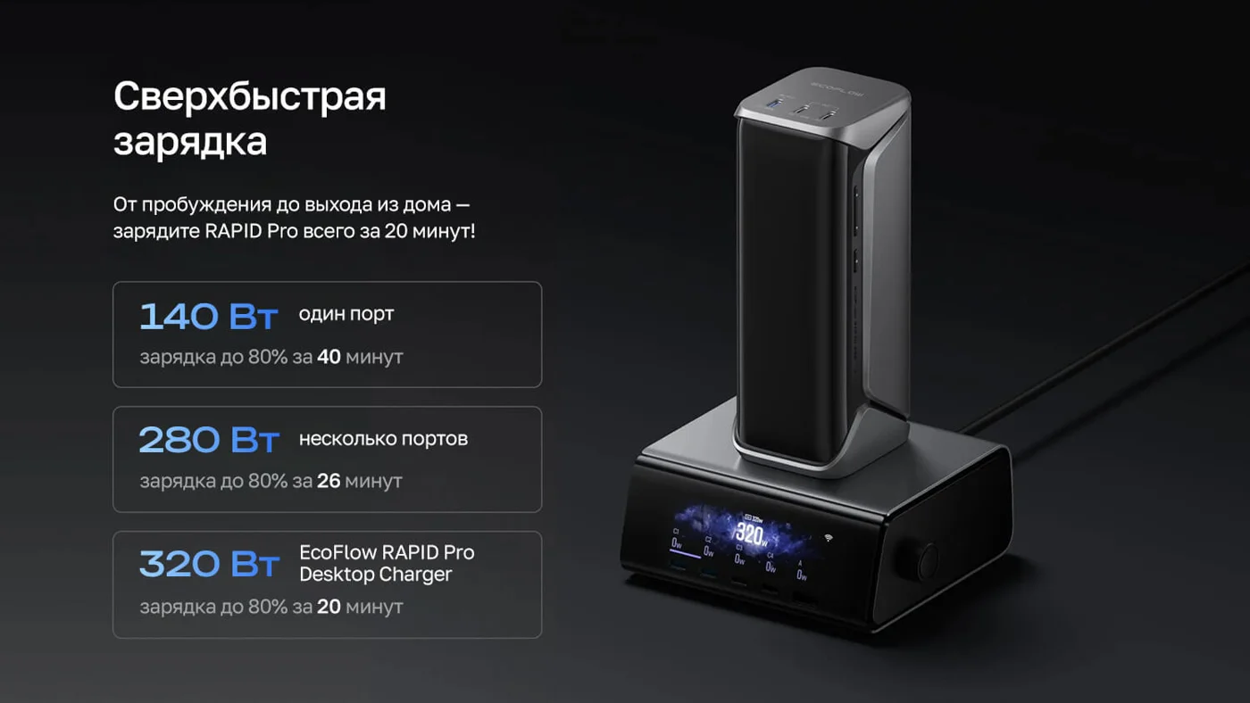 Повербанк EcoFlow RAPID Pro X (27650 мАч, 300 Вт)  — материал 3