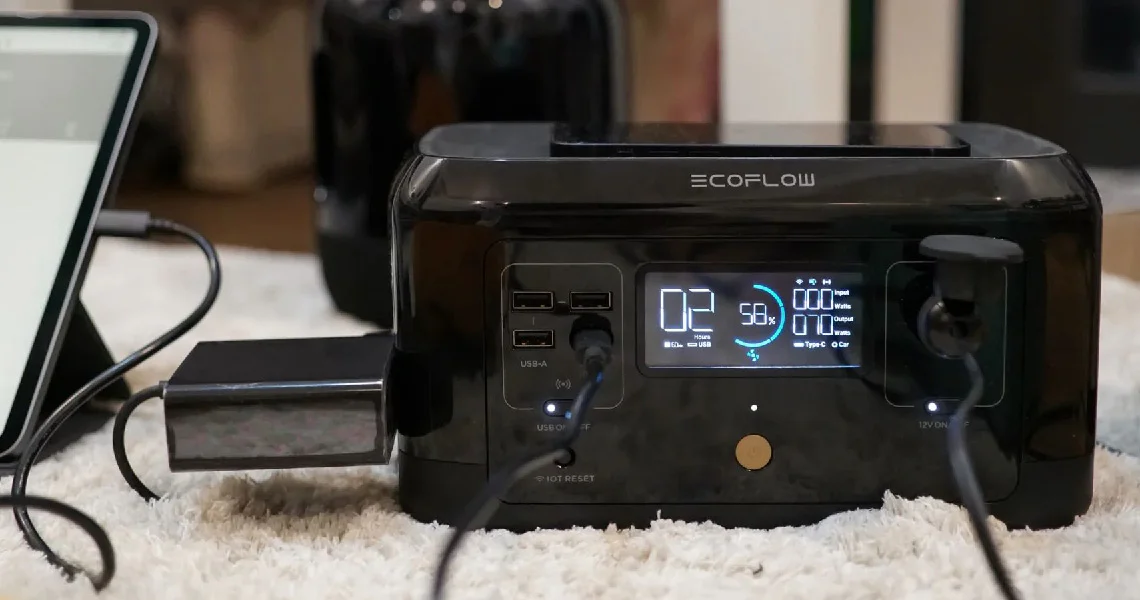 Портативная зарядная станция EcoFlow RIVER Mini беспроводная (210 Втч) — материал 2